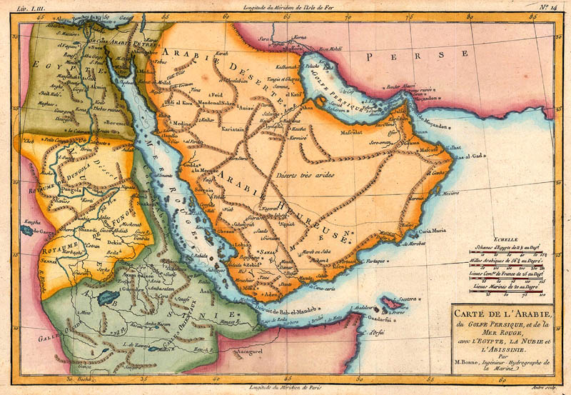 Arabië 1760 Bonne
